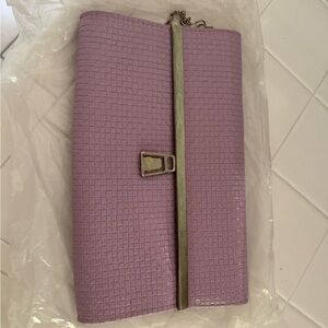 Vintage Lavender Textured Clutch